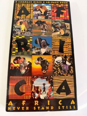 Africa Never Stand Still - 3 CD Box and Book